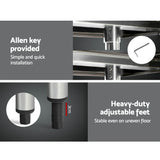 Cefito 610x610mm Stainless Steel Kitchen Bench with Wheels 430 - 45-Degree Angle