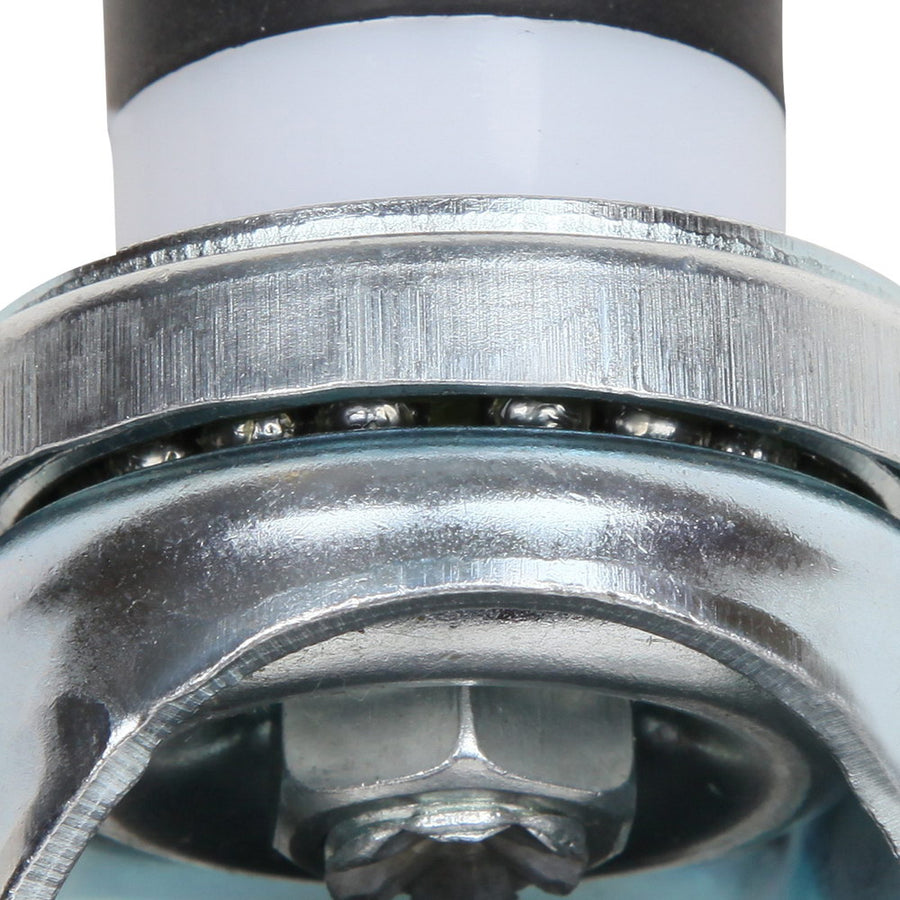 Cefito set of 4 swivel castor wheels with rubber wheels, 4 inch, ball bearing construction