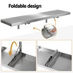 Cefito Commercial Stainless Steel Wall Shelf Kitchen Storage Rack 1200x300mm