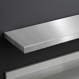 Cefito Commercial Stainless Steel Wall Shelf Kitchen Storage Rack 1200x300mm - Close-Up Angle