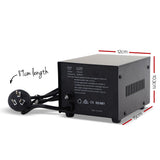 Giantz Step Down Transformer 200W 240V TO 110V Stepdown Voltage Converter AU-US - Front View