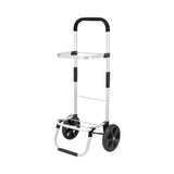 Emajin Shopping Trolley Cart 45KG Foldable Grey - Side View