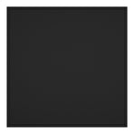 Welba Bathroom Mirror Cabinet LED Wall Storage 750x750mm Black