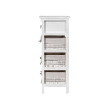 Artiss 2 Chest of Drawers with 3 Baskets - ELIOT - Top-Down View