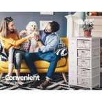 Artiss 5 Chest of Drawers with 5 Baskets - MAY, image 5