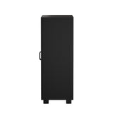 Oikiture Storage Cabinet Buffet Sideboard 2 Door Black
