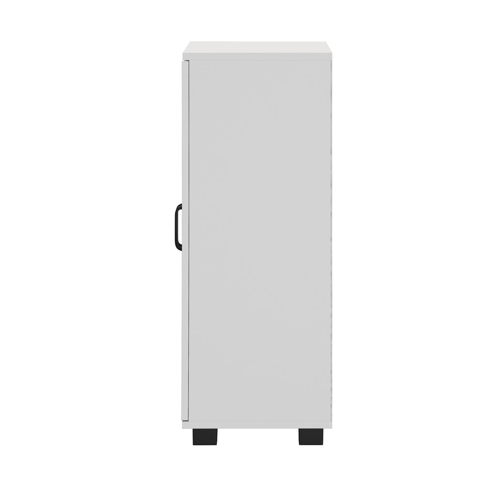 Oikiture Storage Cabinet Buffet Sideboard 2 Door White