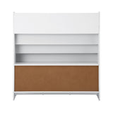 Oikiture Kids Bookshelf Toy Box Organiser Display Shelf