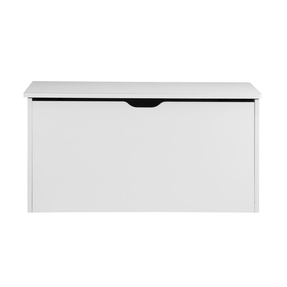 Oikiture Kids Toy Storage Box Wooden Chest Container