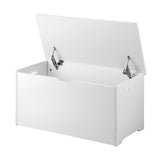 Oikiture Kids Toy Storage Box Wooden Chest Container