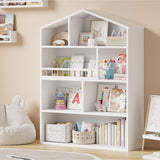 Oikiture Kids Bookshelf Bookcase Organiser Display Shelf