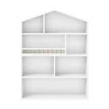 Oikiture Kids Bookshelf Bookcase Organiser Display Shelf