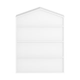 Oikiture Kids Bookshelf Bookcase Organiser Display Shelf - Front View