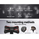 Alpha Speaker Stand 65-120cm Adjustable Height Surround Sound Studio Home 2pcs - Top-Down View