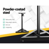 Alpha Speaker Stand 67-120cm Adjustable Height Surround Sound Studio Home 2pcs - Top-Down View