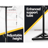 Alpha Speaker Stand 67-120cm Adjustable Height Surround Sound Studio Home 2pcs - 45-Degree Angle