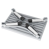 Weisshorn Caravan Step Folding Aluminium Step Ladder Stool - Top-Down View