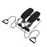 Everfit Mini Stepper Resistance Rope Aerobic Step Trainer Home Workout 150KG - Front View
