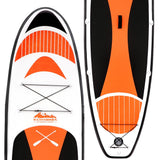 Weisshorn Stand Up Paddle Board 11ft Inflatable SUP Surfboard Paddleboard Kayak Surf Red - Side View