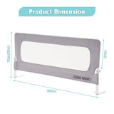 Playpals Baby Bed Rail 150x85CM Adjustable Foldable - 45-Degree Angle