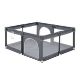 Playpals Kids Playpen Baby Safety Gate 2 Door 150x180cm