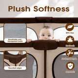 Playpals Baby Playpen Kids Safety Gate 150x180cm - Front View