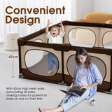 Playpals Baby Playpen Kids Safety Gate 150x180cm