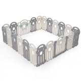 Playpals Kids Playpen Baby Safety Gate Toddler Fence 22 Panels