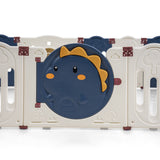 Playpals Kids Playpen Baby Safety Gate Toddler Fence 14 Panels