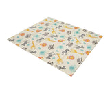 Playpals Kids Play Mat XPE Foam Double Folding Pad Non-slip Carpet
