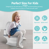 Playpals Kids Potty Trainer Seat Child Toilet Training Non-Slip - Top-Down View