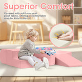 Playpals Kids Climb Crawl Foam Play Set 5PC Pink