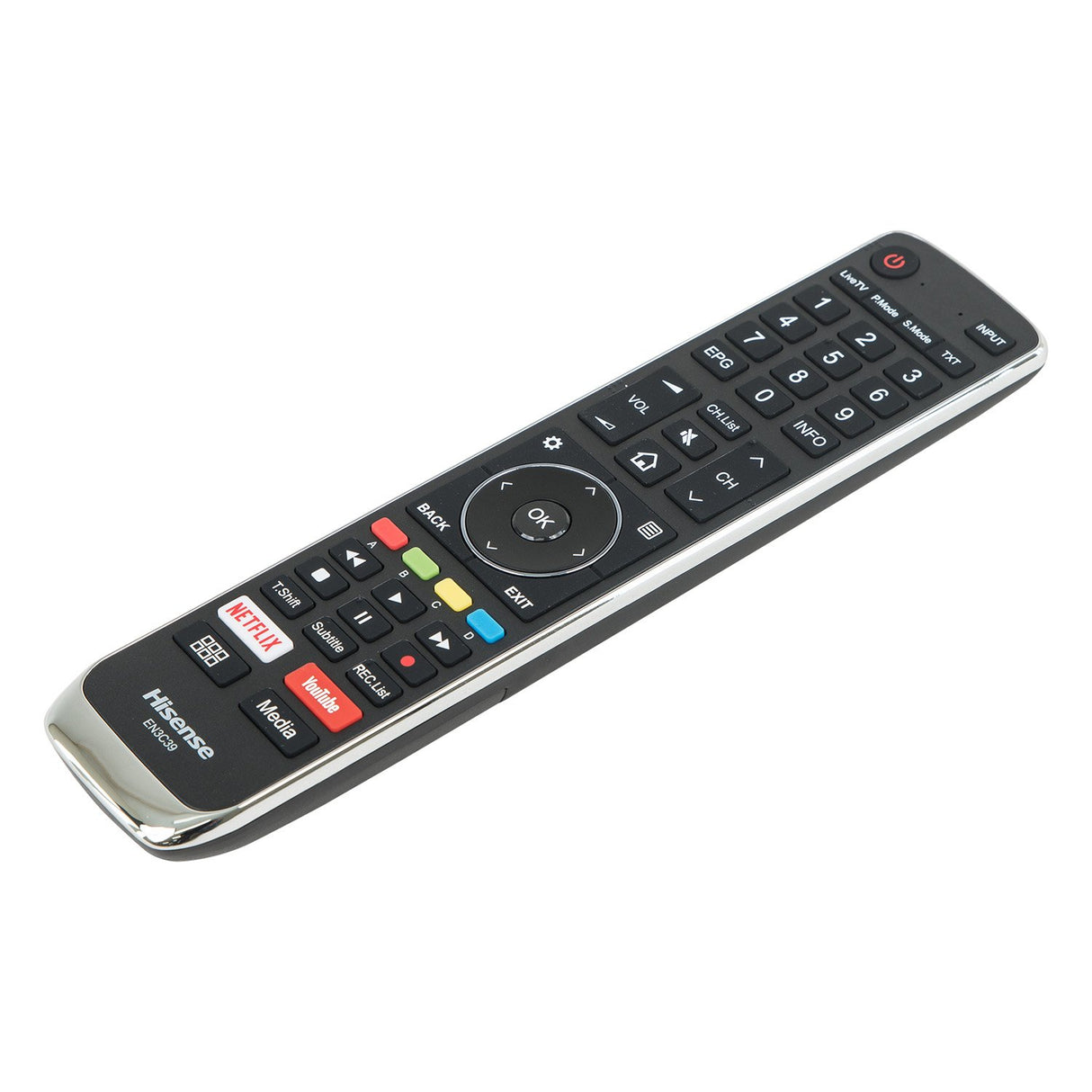 Genuine Hisense TV Remote Control T208869 EN3C39