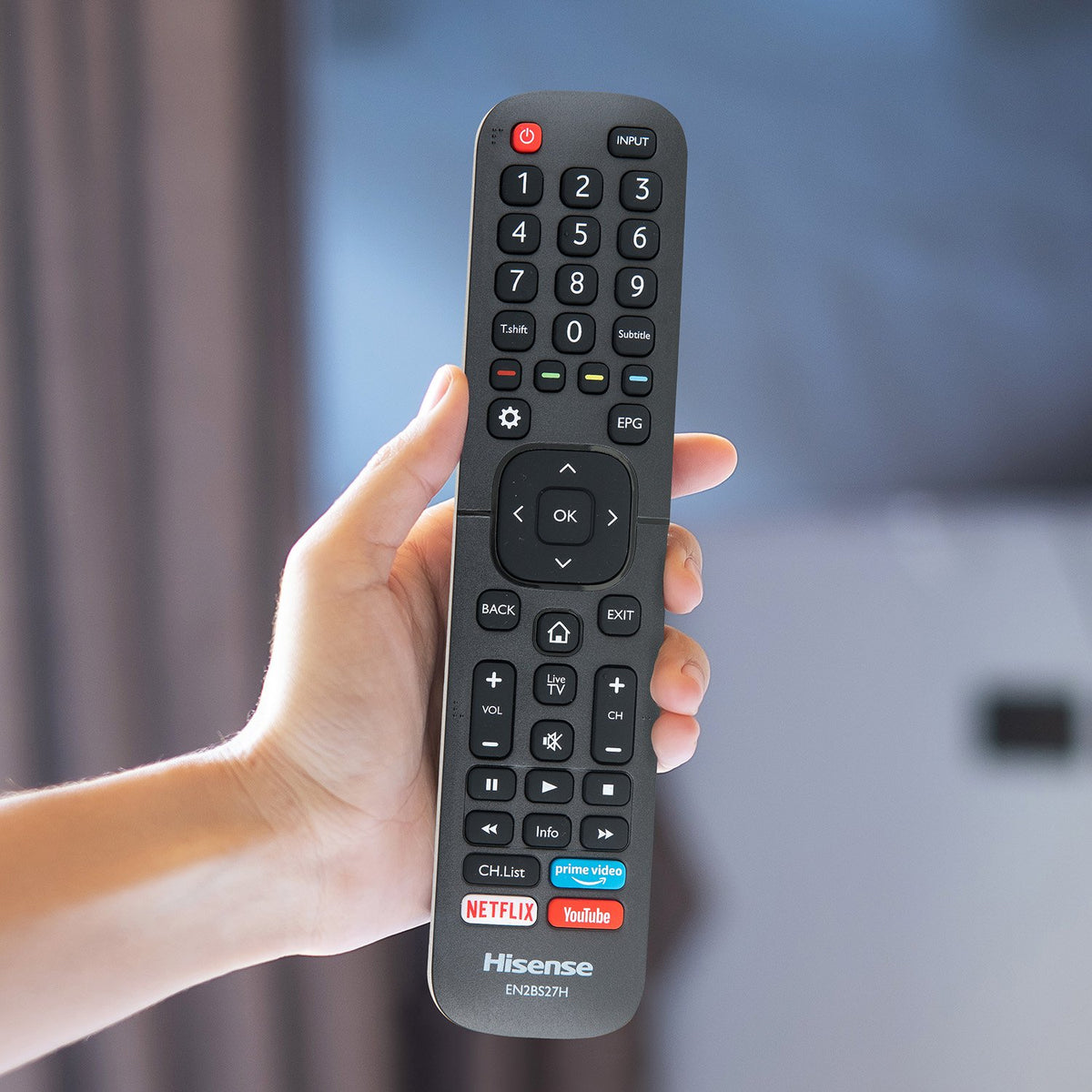 Hisense TV Remote Control - T250554 and EN2BS27H