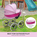 Valco Baby Princess Doll Stroller - Hot Pink