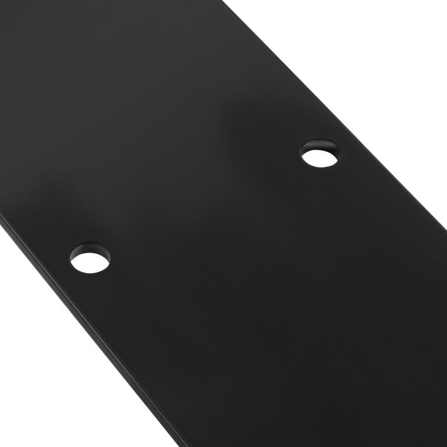 Artiss rectangular matt black metal table legs, 40x30cm, set of 2, powder-coated iron legs