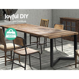 Artiss Metal Table Legs DIY 50X70CM Set of 2 - 45-Degree Angle