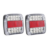 Giantz 26 LED Waterproof Tail Lights for Trucks and Trailers - Stop, Reverse, and Indicator Lights