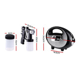 Alba Instant Glow HVLP Spray Tan System with Pop-Up Tent and Adjustable Spray Gun - Front View