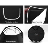 Alba Instant Glow HVLP Spray Tan System with Pop-Up Tent and Adjustable Spray Gun - Top-Down View