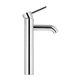 Cefito Bathroom Basin Mixer Tap Round Tall Faucet Vanity Laundry Chrome - Top-Down View