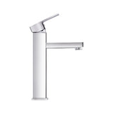 Cefito Bathroom Basin Mixer Tap Square Tall Faucet Vanity Laundry Chrome - Top-Down View