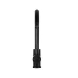 Cefito Kitchen Mixer Tap Mixer Round Sink Faucet Basin Laundry Black - Side View