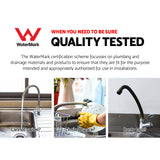 Cefito Kitchen Mixer Tap Mixer Long Spout Sink Faucet Basin Laundry Chrome - Top-Down View