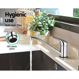 Cefito Kitchen Mixer Tap Mixer Long Spout Sink Faucet Basin Laundry Chrome - Rear View