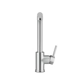 Kitchen Mixer Tap Pull Out Rectangle 2 Mode Sink Basin Faucet Swivel WELS Chrome - Side View