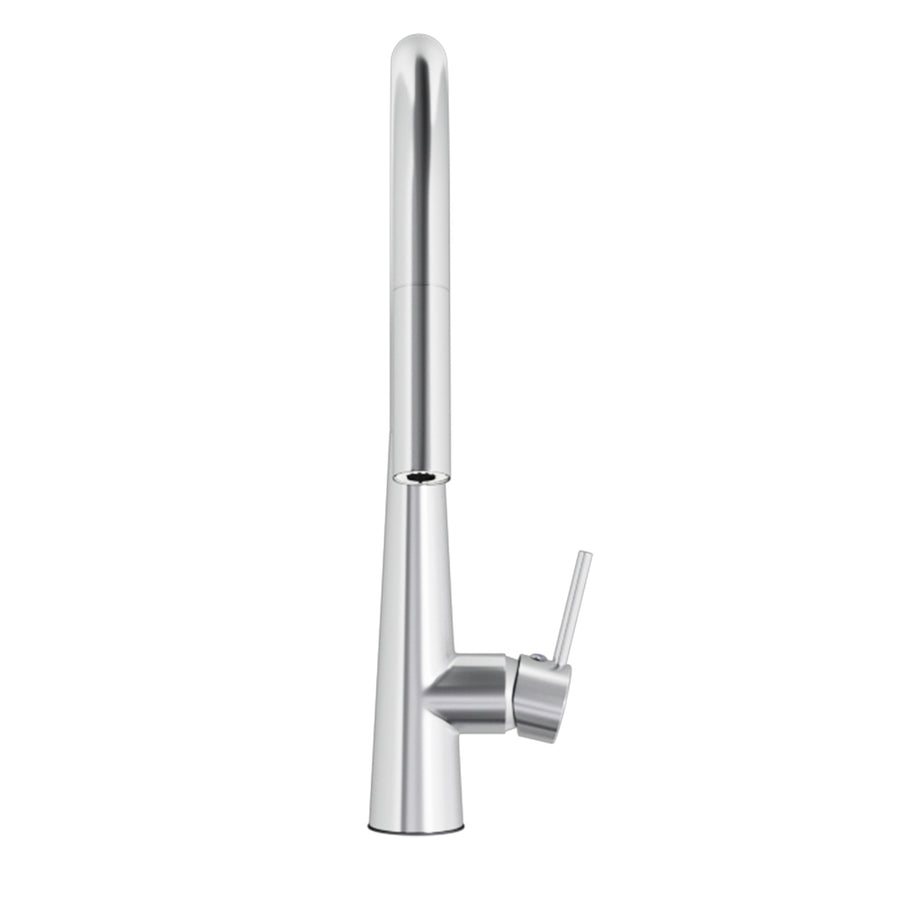 Cefito Kitchen Mixer Tap Pull Out Round 2 Mode Sink Basin Faucet Swivel WELS Chrome