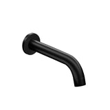 Cefito Bathroom Mixer Spout Wall Bath Tap Round Shower Bathtub Black - Top-Down View