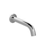 Cefito Bathroom Mixer Spout Wall Bath Tap Round Shower Bathtub Chrome - Top-Down View