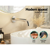 Cefito Bathroom Mixer Spout Wall Bath Tap Round Shower Bathtub Chrome - 45-Degree Angle
